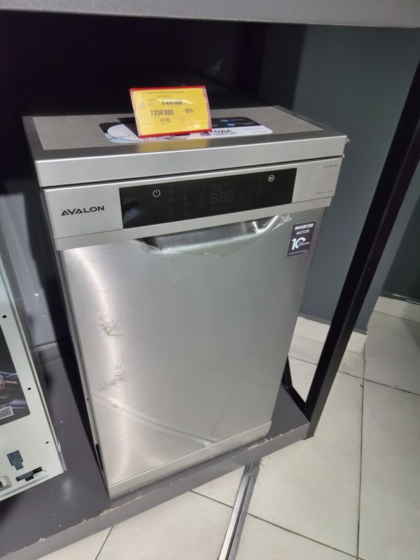 Посудомоечная машина Avalon AVL-DW1007, серебристая, с акционным ценником